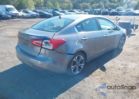 2016 Kia Forte Ex from USA, damaged, VIN KNAFZ4A80G5571994